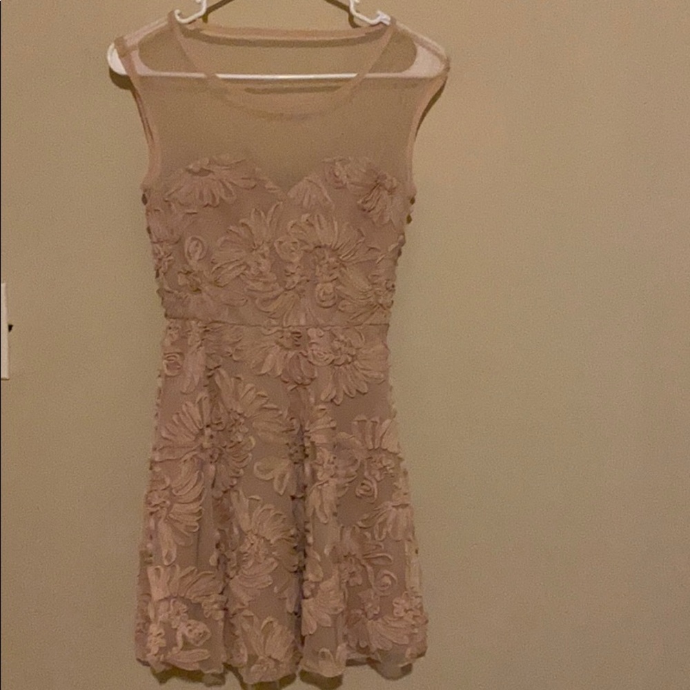 Blush Floral dress